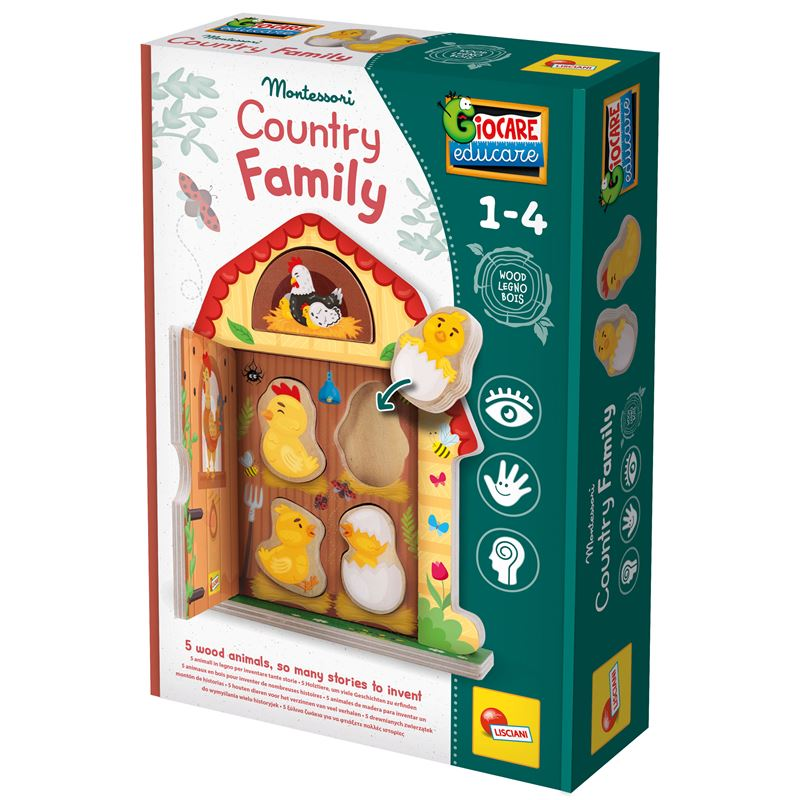 Lis:Montessori Legno-Country Family
