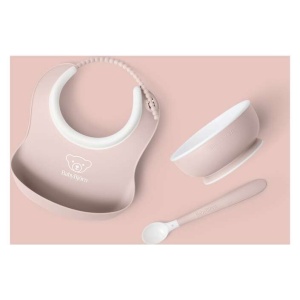 Set Za Jelo Babybjörn Powder Pink 078001 - Image 1