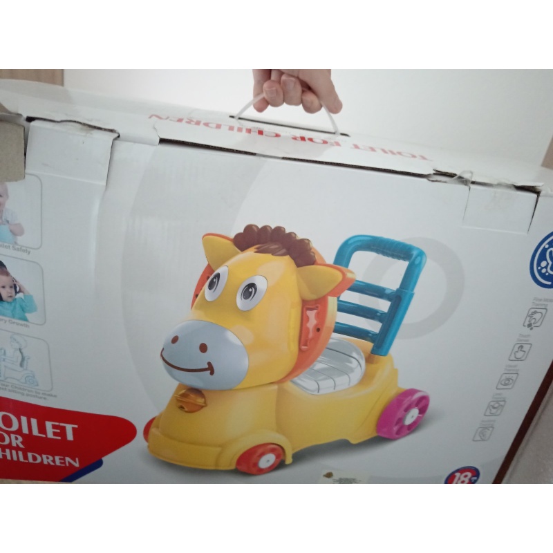 Outlet: Igračka HUANGER Guralica, hodalica i tuta 3u1 - Image 1
