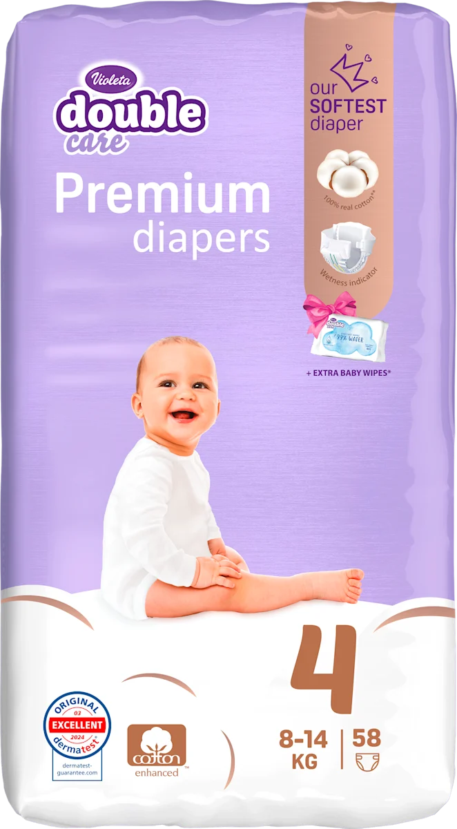 Viol.Pelene Ad Maxi 4 58/1 Premium Cotton