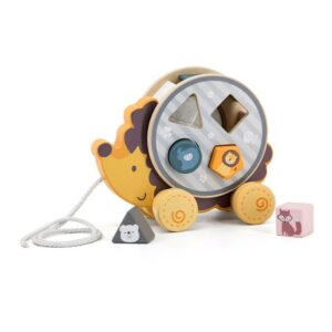 Drvena Igračka VIGA Jež sa oblicima 44025 - Image 1