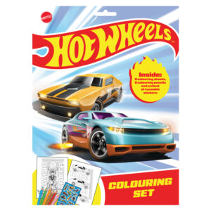Alg:hot Wheels Colouring Set - Image 1