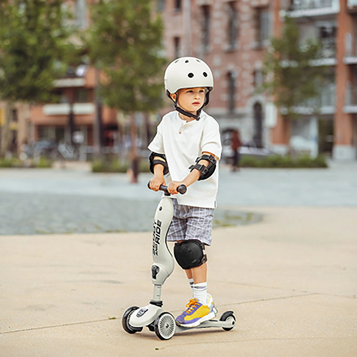 Scoot & Ride Štitnici Xxs Black/Ash 00172