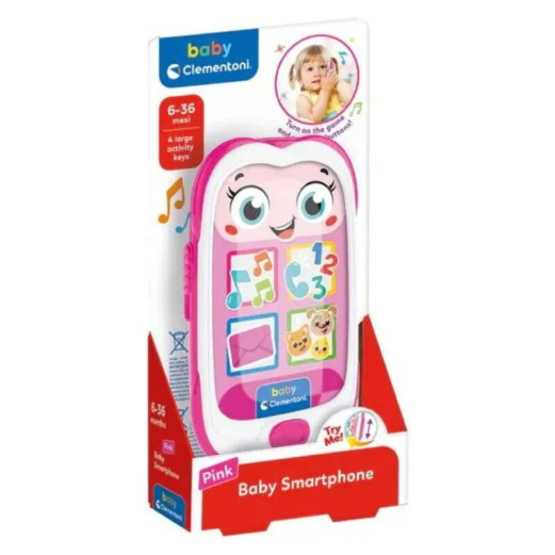 Baby Smartphone Pink CL17939 - Image 1
