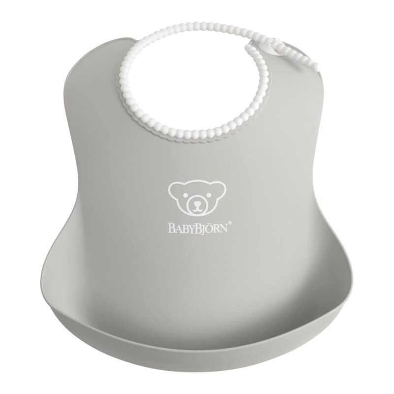 Babybjrn-Baby-Bib-Gray-046368-Slika-1-20260401150641115930 Siperak Babybjörn Gray 046368 - Image 1