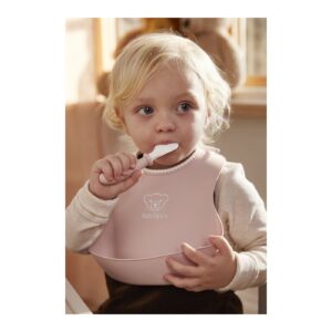 Siperak Babybjörn Baby Bib Powder Pink 046364 - Image 1