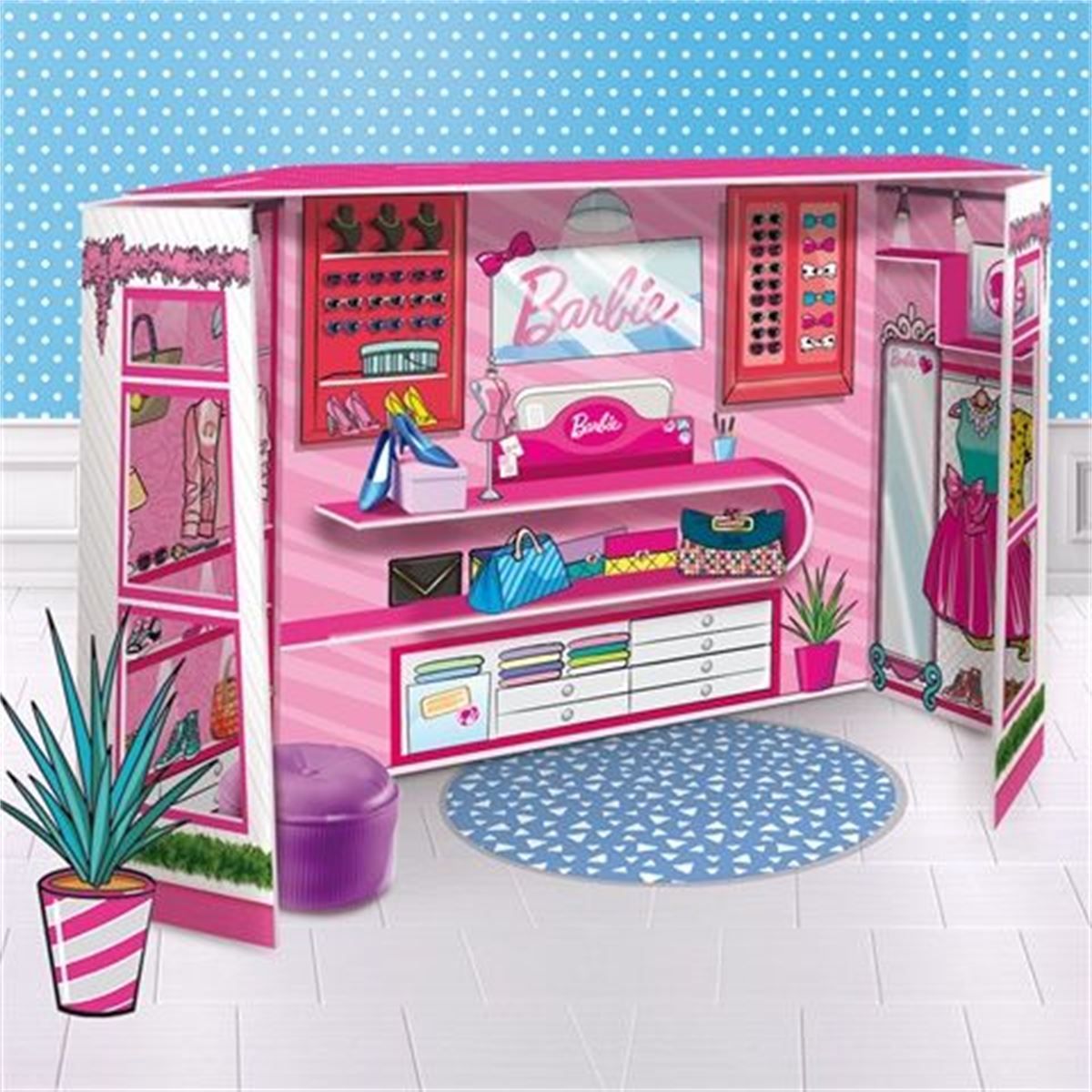Set Barbie Modni Salon Sa Lutkom 34482