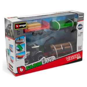 Bburago Traktor Sa 3 Prikolice Asst - Image 1