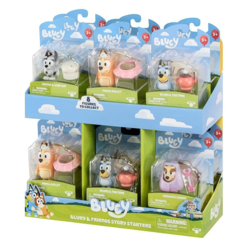 Bluey S11 Story Starter Pk Cdu Figura Set ME18040 - Image 1