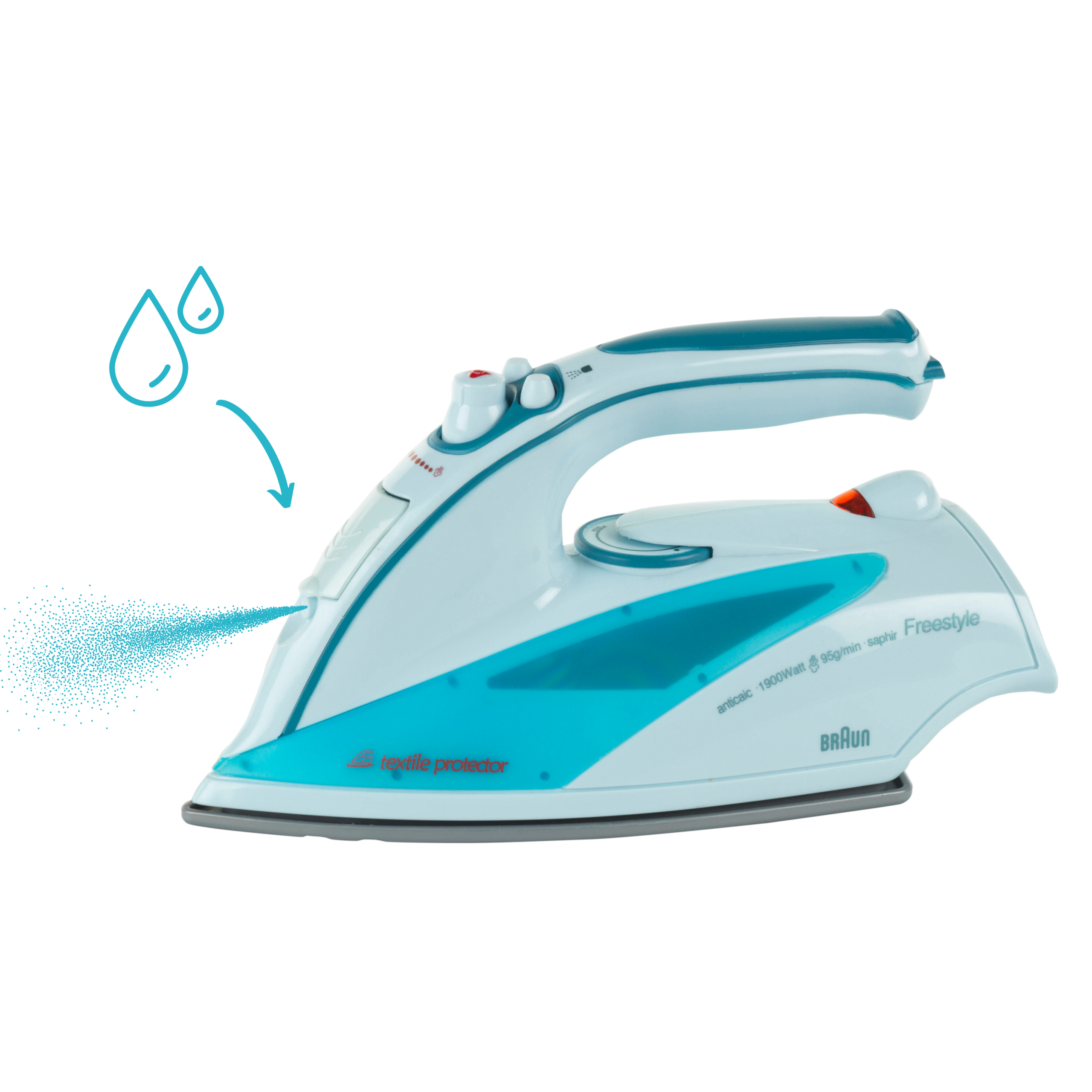 Pegla Theo Klein Braun Bügeleisen 110903