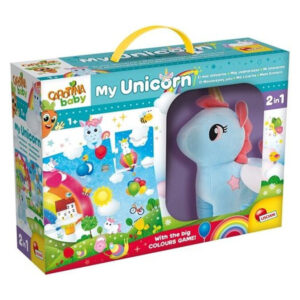 Carotina Baby Set Plišani Jednorog + Mega Puzzle - Image 1