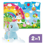 Carotina Baby Set Plišani Jednorog + Mega Puzzle - Image 3