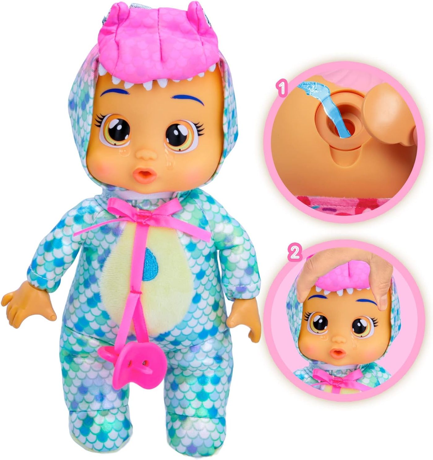 Lutka Cry Babies Tiny Dino 40918