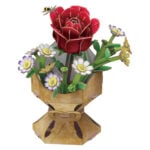 Cubic Fun Puzzle Flower Bouquet Rose W3301h - Image 2
