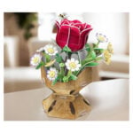 Cubic Fun Puzzle Flower Bouquet Rose W3301h - Image 3
