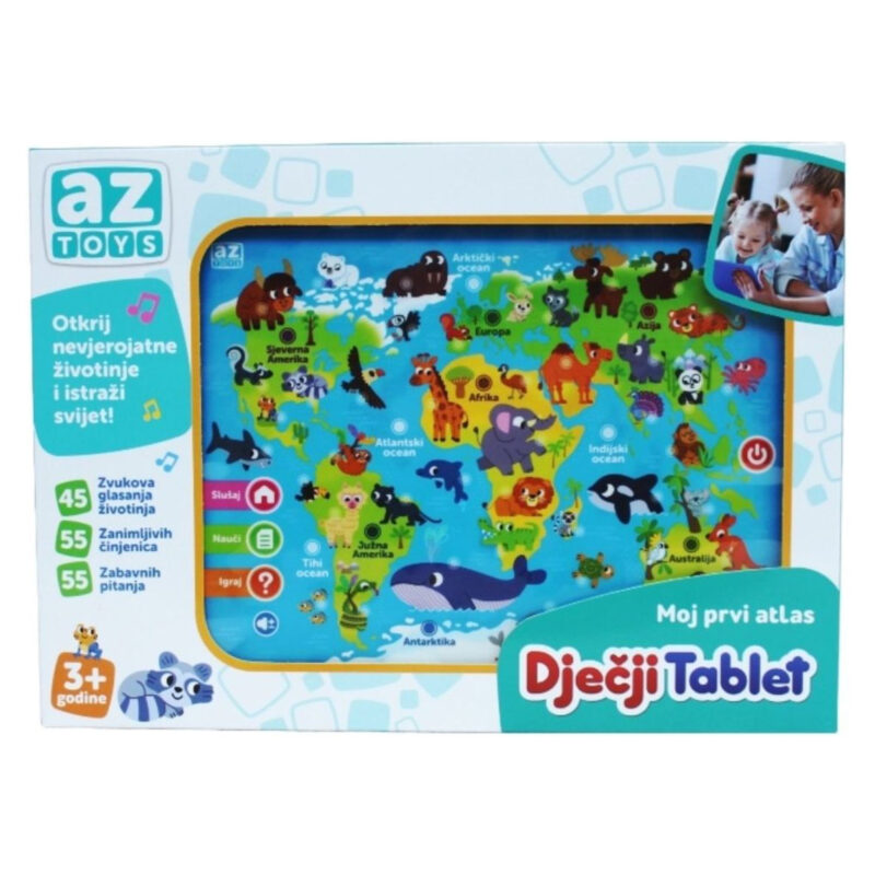 Dječiji Tablet Moj Prvi Atlas - Image 1