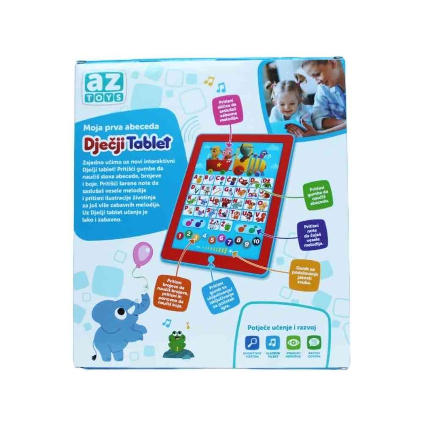 Tablet Az Toys Moja Prva Abeceda 40437