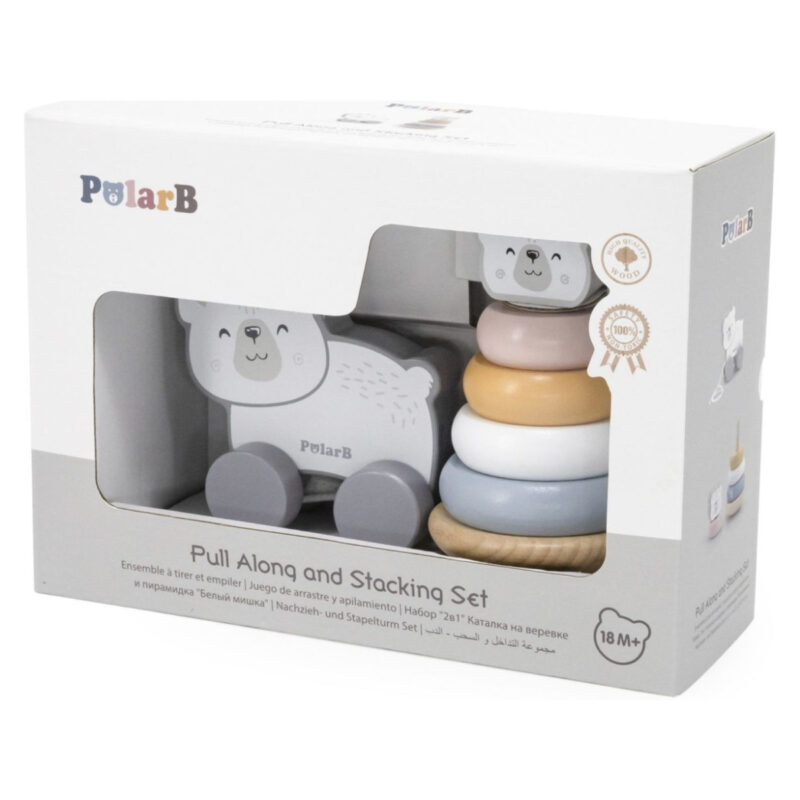 Drvena-Slagalica-I-Igrna-Povlaenje-Polarni-Medo-20260406-184617 Drvena Slagalica I Igr.na Povlačenje Polarni Medo - Image 1