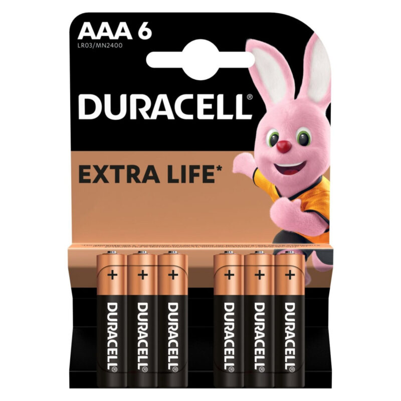 Duracell® Basic Alkalne Baterije AAA — 6 komada - Image 1