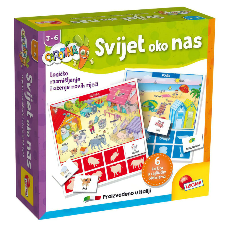 Edukativna igra Carotina Svijet Oko Nas 35145 - Image 1