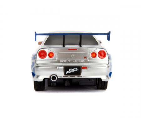 Fast & Furious Nissan Skyline Gtr 1:24 Rc 253203018