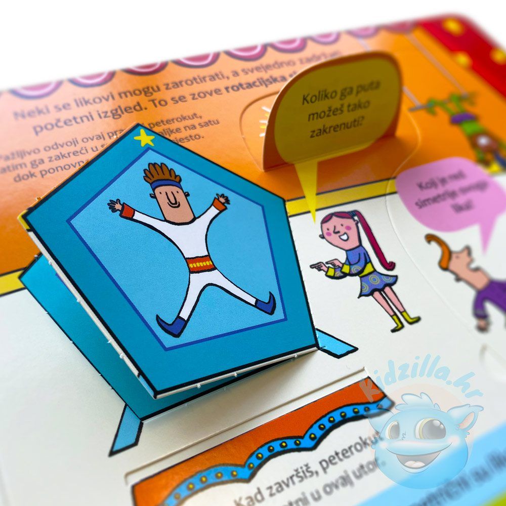 Slikovnica Geometrijski Likovi i Tijela s Prozorčićima 35150