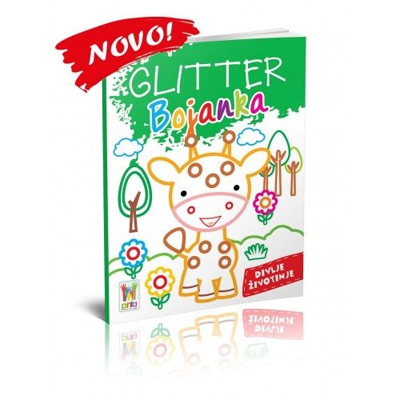 Bojanka Glitter Divlje Životinje 35819