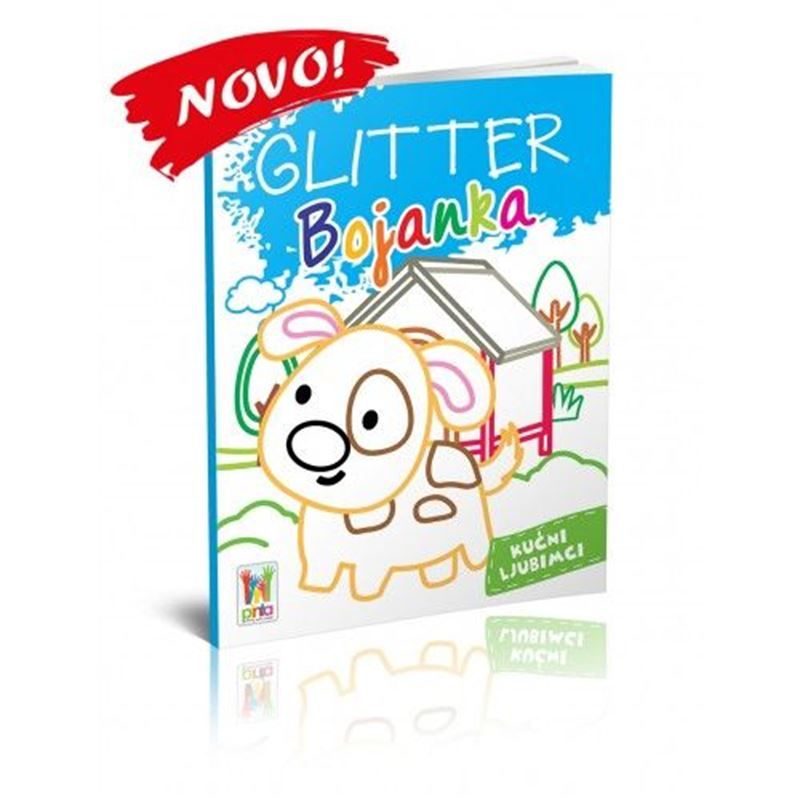 Bojanka Glitter Kućni Ljubimci 35821