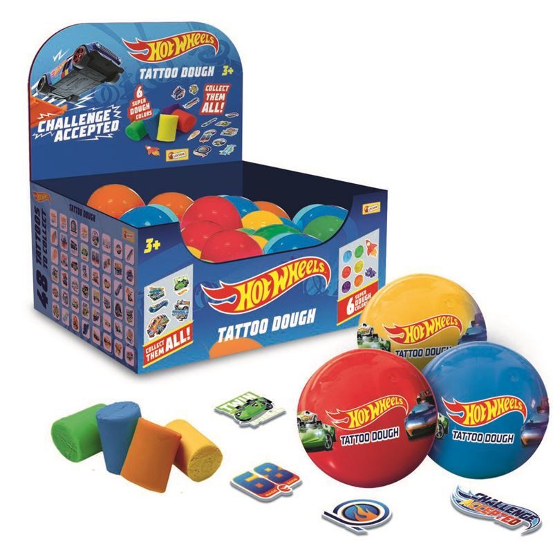 Plastelin Hot Wheels Tattoo u Displayu 36410