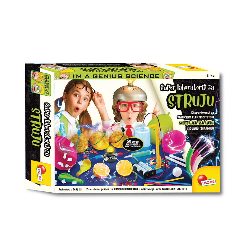 I Am A Genius Super Laboratorij Za Struju