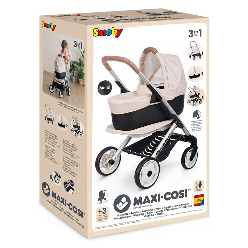 Kolica Smoby Maxi Cosi Za Lutke 3u1 114507
