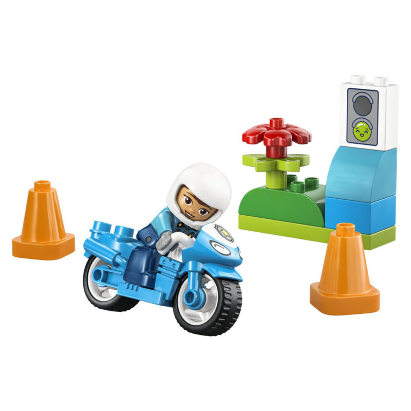 Lego Plavi Policijski Motor 10471 - Image 1