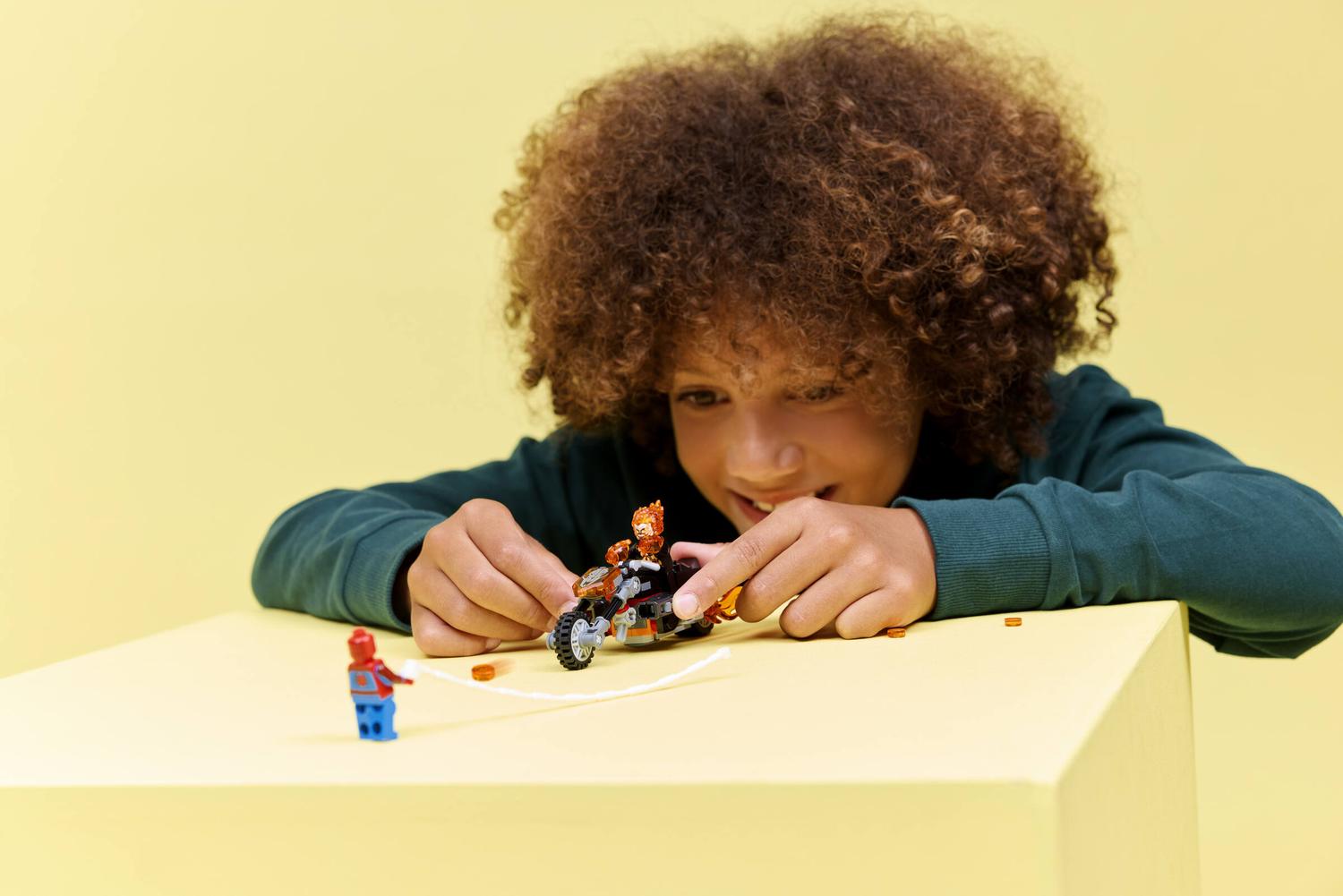 Lego Spiderman Vs Ghost Rider 76335