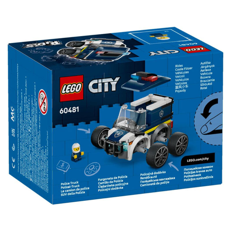 Lego Vožnje Policijski Kamion 60481 - Image 1