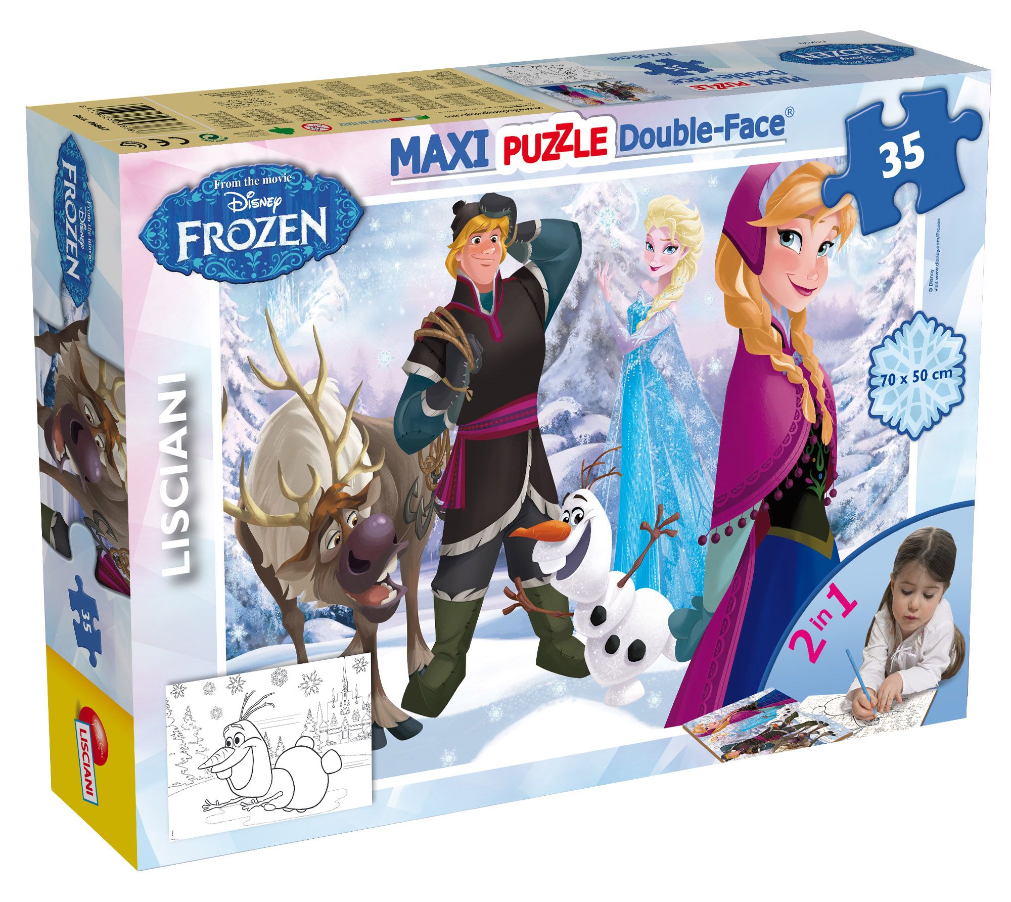 Puzzle Disney Frozen Playing On The Ice 35 113903