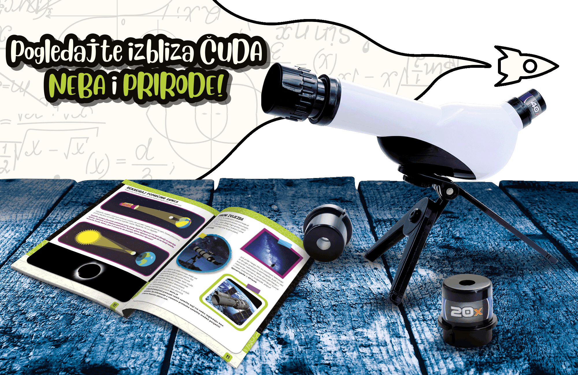 Edukativni set LISCIANI Teleskop 113255