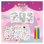 Lis:hello Kitty Bojanje Super Naljepnice Display 12 - Image 2