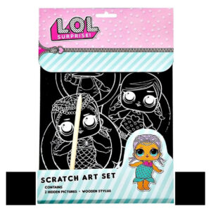 Lol Iznenađenje Scratch Art Set - Image 1