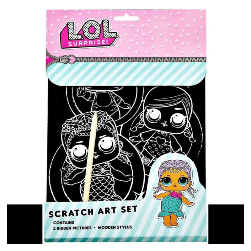 Lol Iznenađenje Scratch Art Set - Image 1
