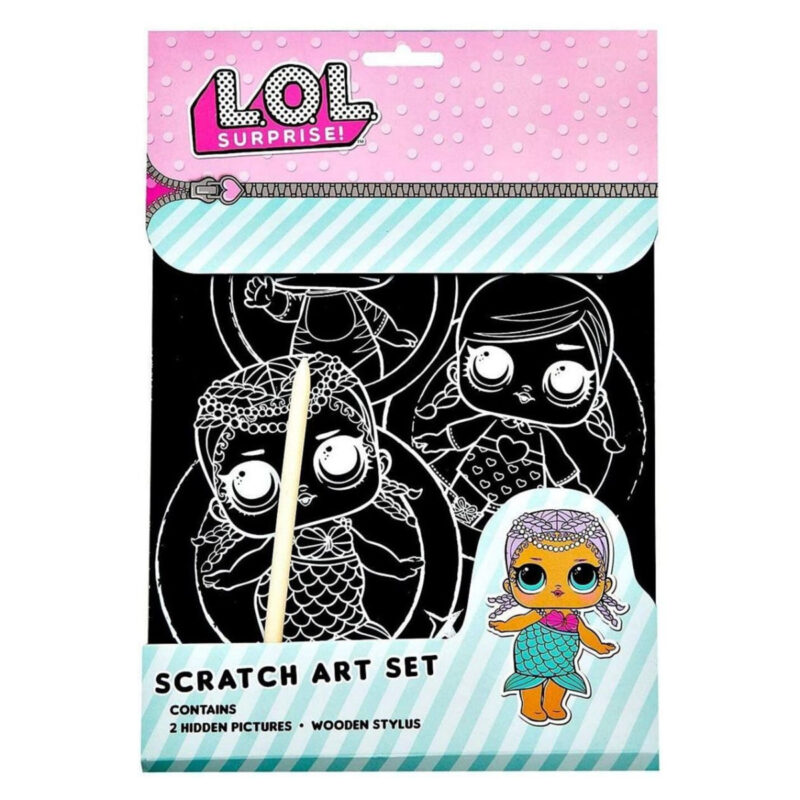 Lol Iznenađenje Scratch Art Set - Image 1