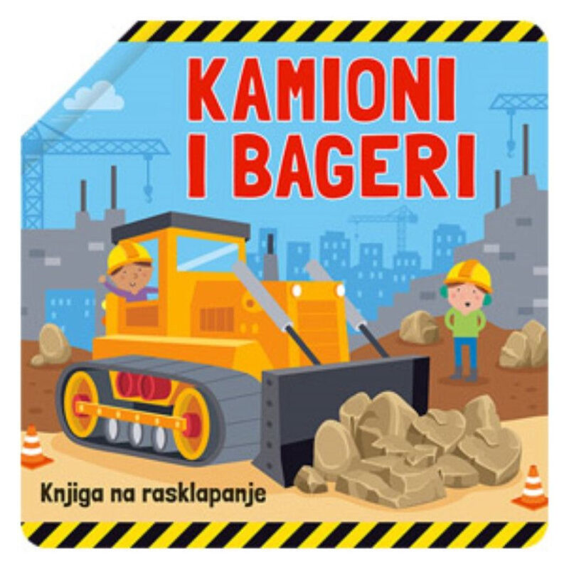 Lus:kamioni I Bageri - Knjiga Na Rasklapanje - Image 1