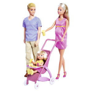 Lutka Simba Steffi Happy Family Set 32320 - Image 1