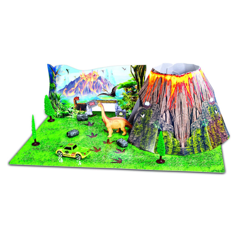 Maisto-Dinosaur-Set-Build-And-Play-Sa-1-Autiem-20260408-045050 Maisto Dinosaur Set Build And Play Sa 1 Autićem - Image 1