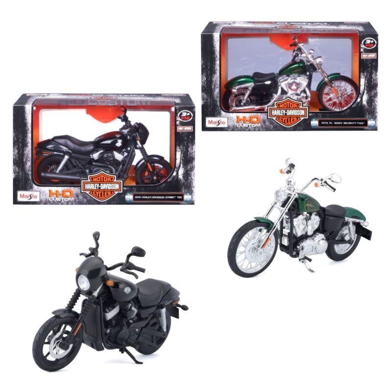 Maisto Harley Davidson Motor 1:12 Asst - Image 1