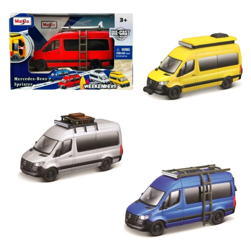 Maisto-Mercedes-Benz-Sprinter-Weekenders-Asst-20260407-052924 Maisto Mercedes Benz Sprinter Weekenders Asst - Image 1