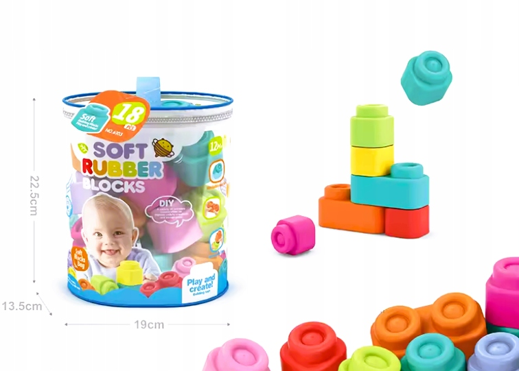 Mekane Kocke Za Bebe 18Kom 24135160