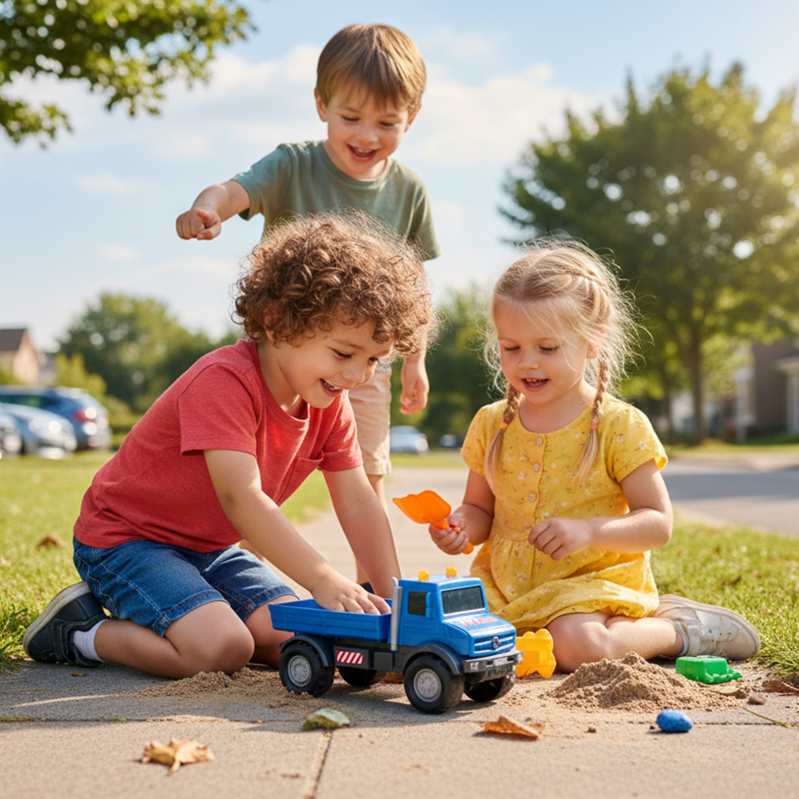 Autić Theo Klein Mercedes-Benz Unimog Kipper 1:24 114235