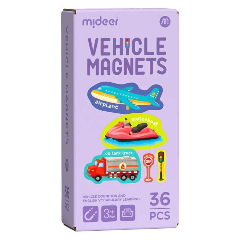 Mid:magnetni Kreativni Set - Prijevozna Sredstva - Image 1