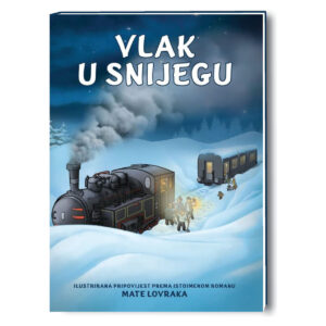 Ode:vlak U Snijegu Slikovnica Tvrdi Uvez - Image 1