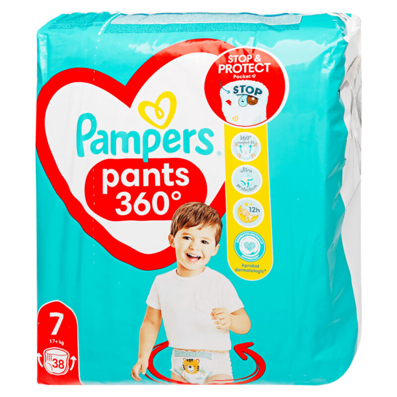 Pampers Gaćice Jp 7 (38kom) - Image 1